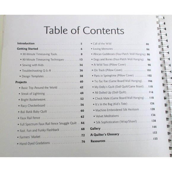 90-Minute Quilts By Meryl Ann Butler 15+ Projects You Can Stitch In An Afternoon - Picture 3 of 3